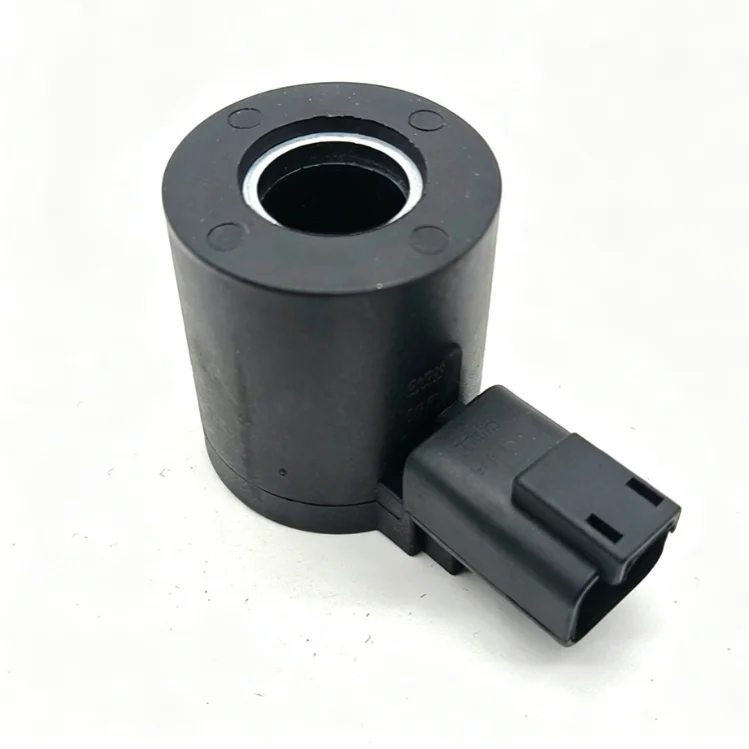 Solenoid Valve Coil for Hyundai For Excavator For R55 and DX60 Series 16mm Inner Diameter 42mm Height Dual Voltage