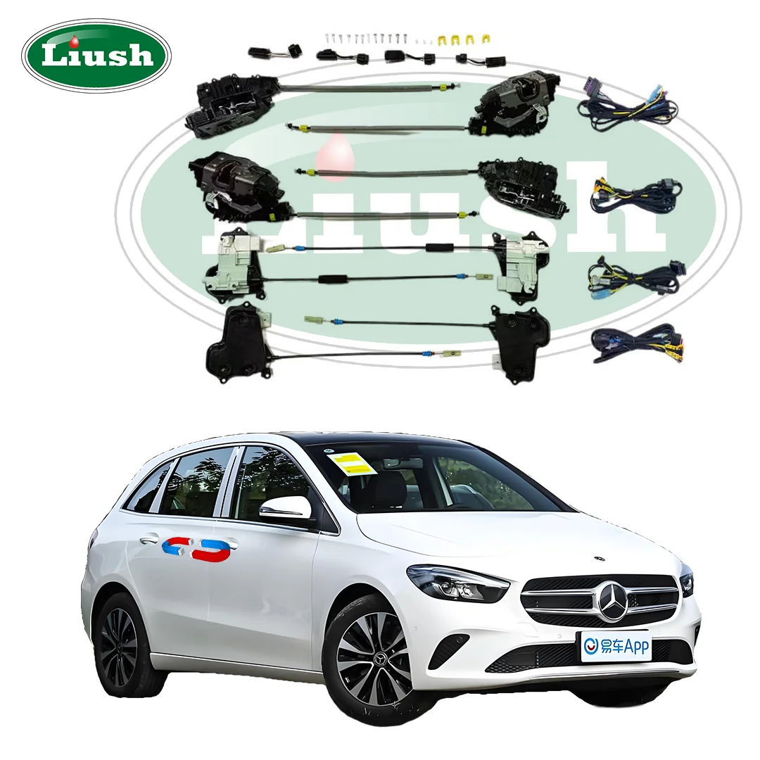 

Power Lock Liush Auto Electronic Parts Automatic Suction Door System Retrofit Kits For Benz B-class Car Door Magnet Soft Close