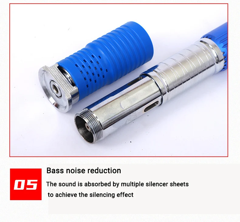 Machine à pistolet à ongles en acier, auto-nettoyant, faible bruit, matériau en acier rapide, adaptateur de pistolet à ongles