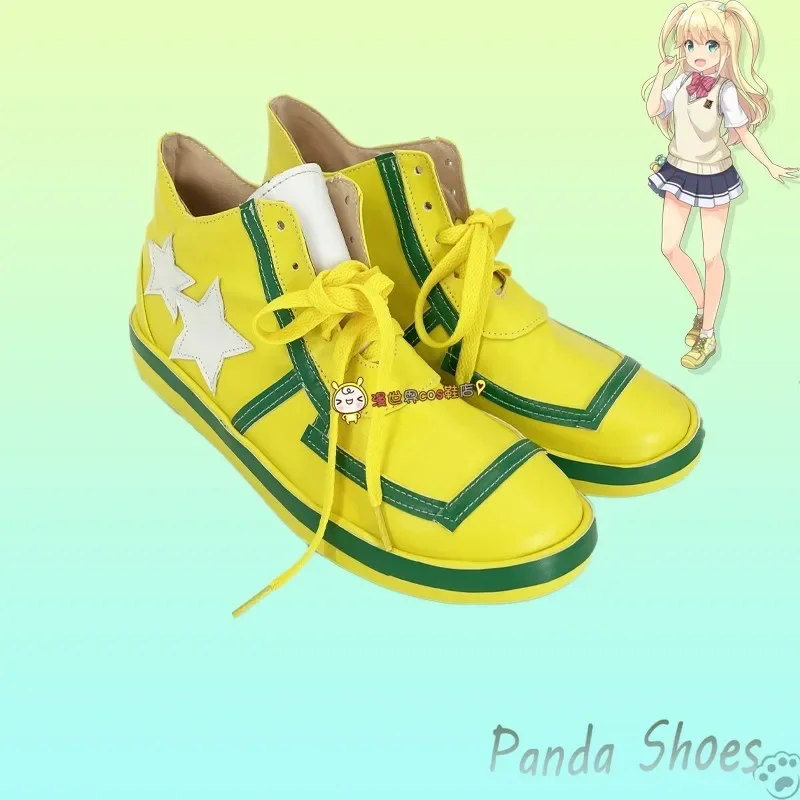 

Game O.N.G.E.K.I. Fujisawa Yuzu Cosplay Shoes Anime Cos Comic Cosplay Costume Prop Shoes for Con Halloween Party