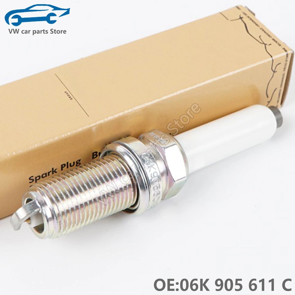 4pcs 06K905601B spark plug For EA888 GEN3 Audi A1 A3 A4 A5 A6 Q3 Q5 VW Tiguan Golf MK7 GTI Passat B8 Skoda Octavia 06K 905 611 C