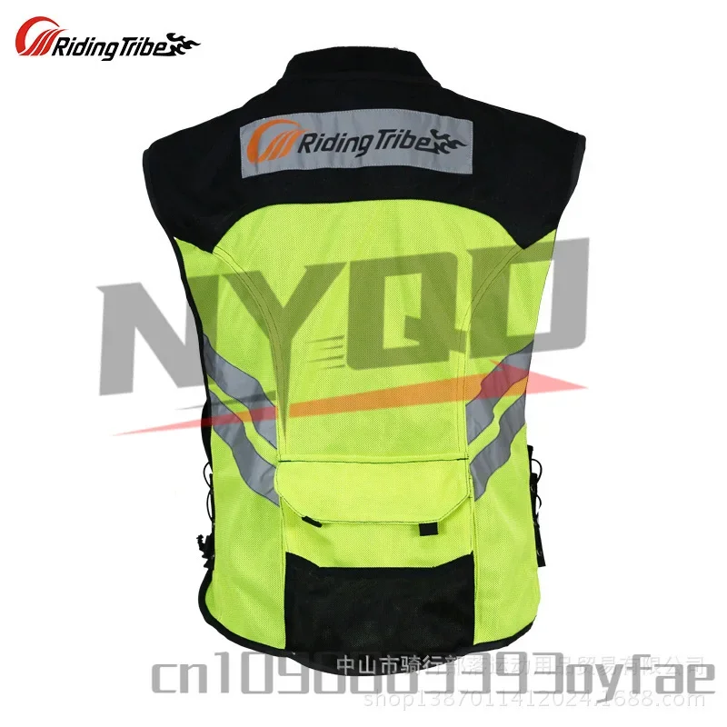 Riding Triber Motorcycle Reflective Vest Motorbike Racing Non-sleeve Touring Clothes Motocross High Visibility Jackets Waistcoat