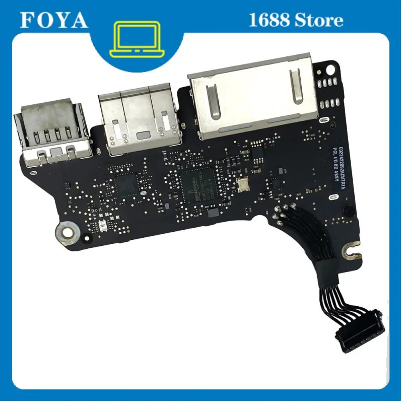 

Replacement For Macbook Pro Retina 13" A1425 820-3199-A 2012 2013 Year USB DC I/O Jack Audio Power Board