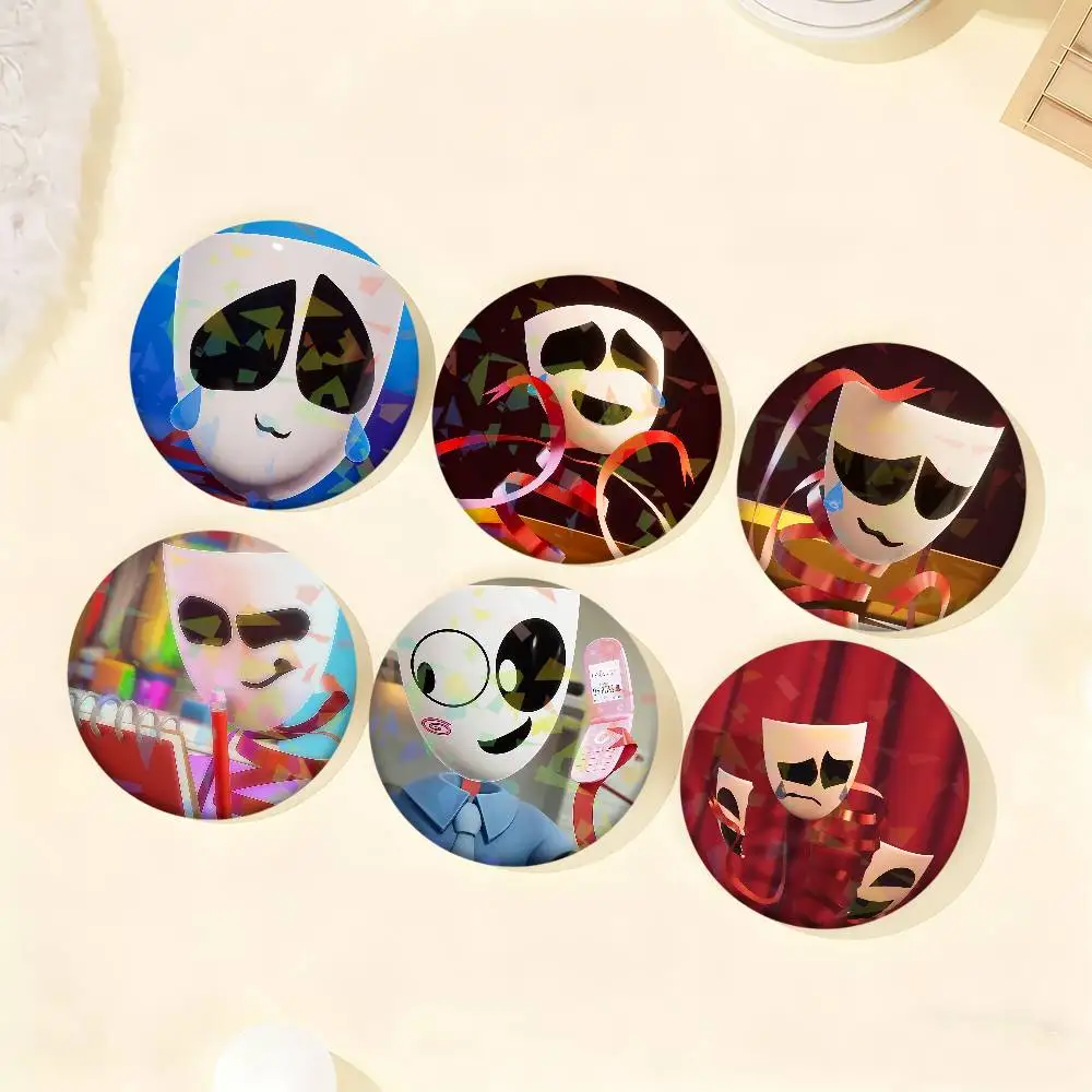 G-gangle Jax Z-zooble Niedliche Cartoon Emaille Pin Abzeichen Snap-in Cartoon Brosche Anstecknadeln Tasche Zubehör Geschenke