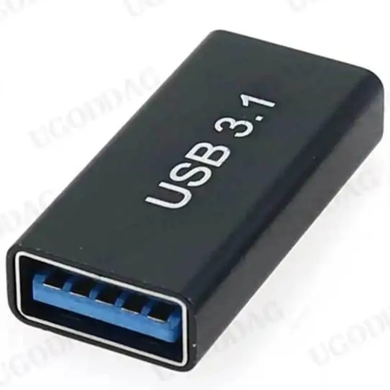 1 PCS USB 3.0 Coupler Female to USB Type C Female Adapter Super Speed USB3.0 Type-C Extender Connection Converter