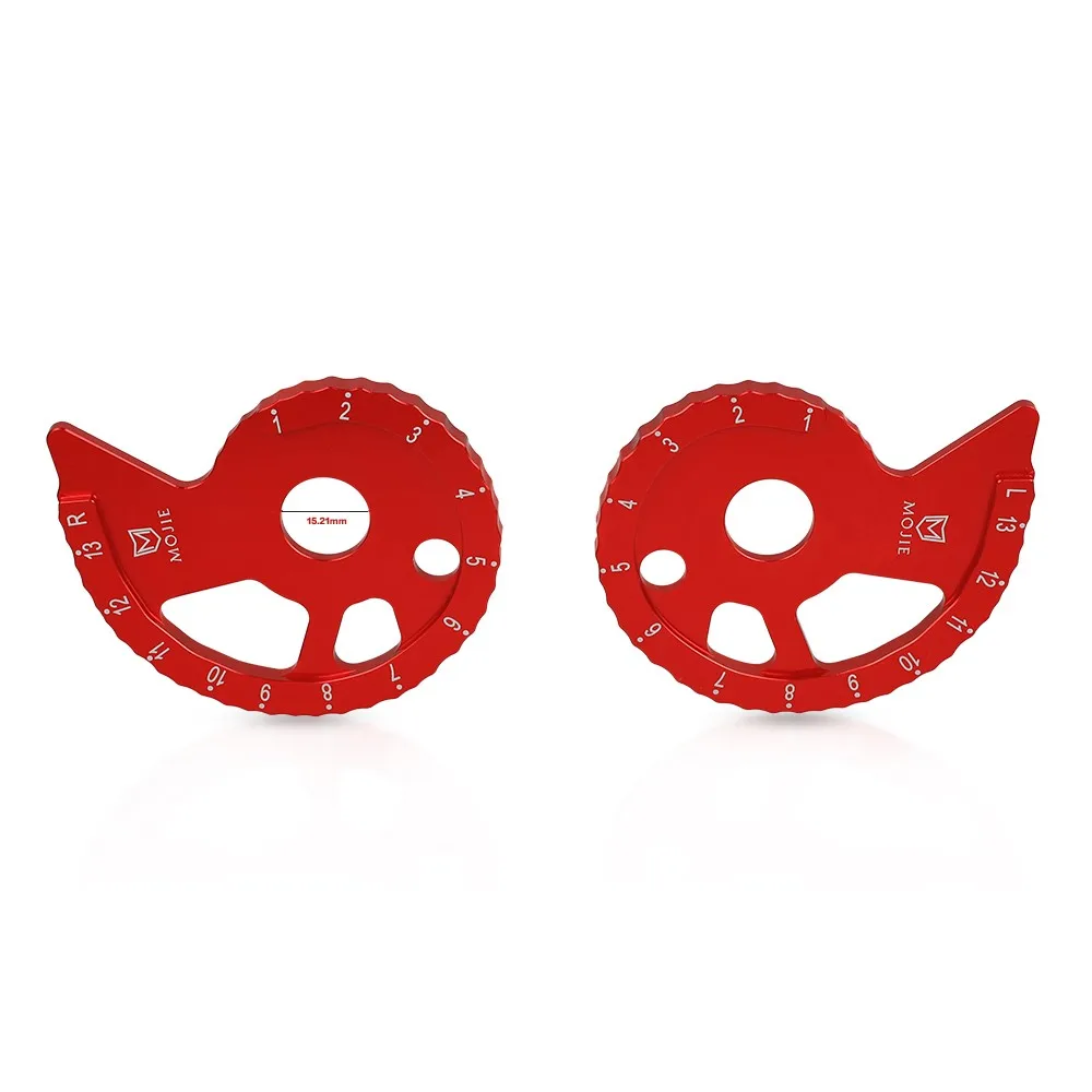 Motorcycle Chain Adjuster Parts Regulator For YAMAHA XTZ 600 WR 250Z DT 125R 125RE TTR TW XT 225 E 250 R 200 600E Accessoires - view 3