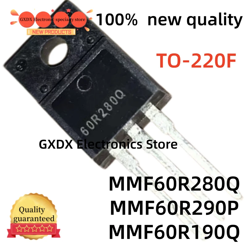 5-10-20Uds 100% new MMF60R290P 60R290P MMF60R190Q 60R190Q TO220F MMF60R280QTH MMF60R280Q 60R280Q MMF60R290PTH TO-220F