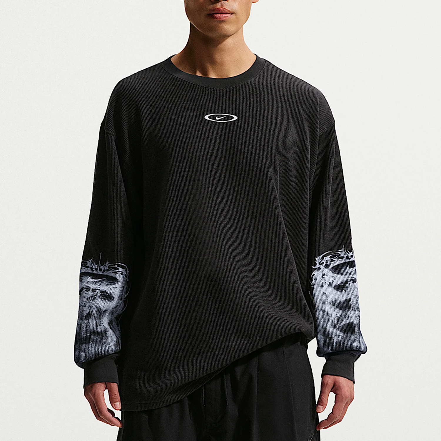 Nike genuine Sportswear Men's Waffle Knit Loose Fit T-Shirt IQ1016-045