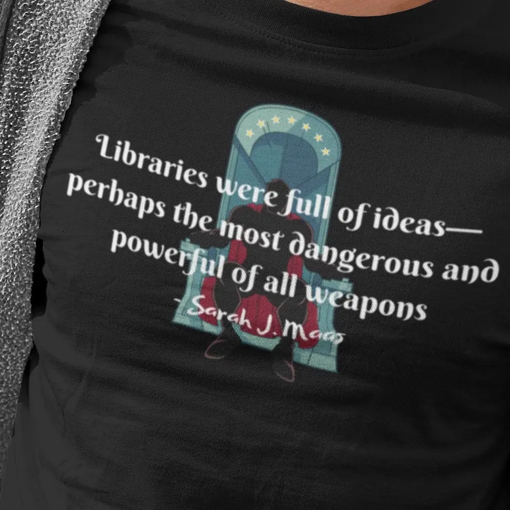 Throne Of Glass Knowledge Is Power Quote T Shirt Tog Kingdom Ash Clothing