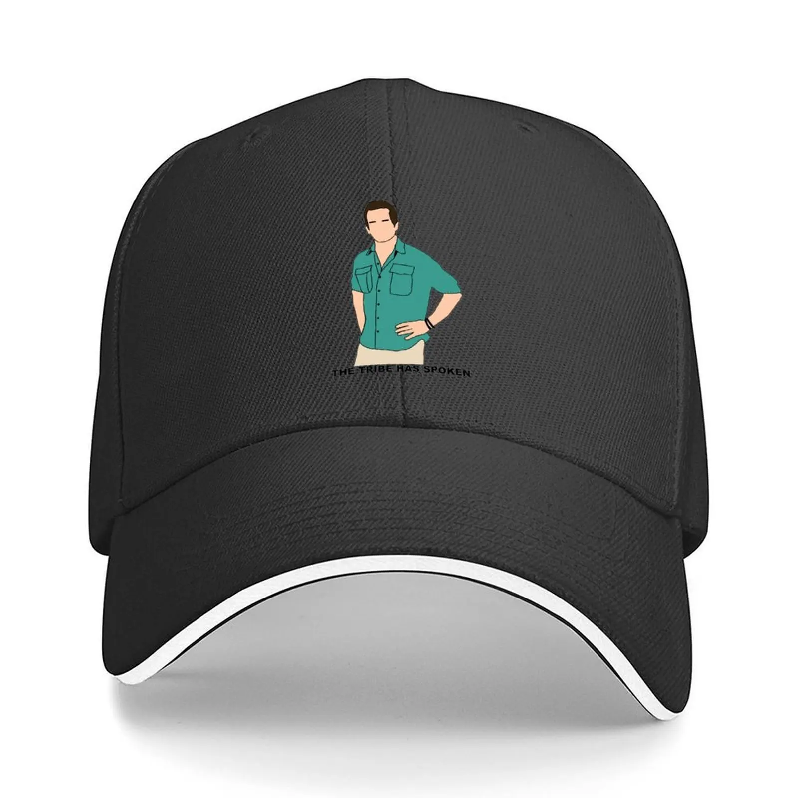 

CBS Survivor Jeff Probst- The Tribe Has Spoken Baseball Cap Luxury Brand Icon Horse Hat Women's Beach Outlet Men's
