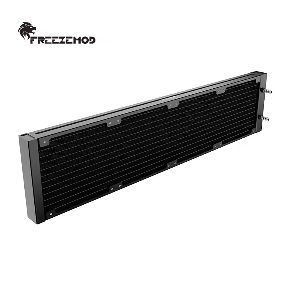 

Freezemod Water cooling 480 Aluminum Radiator with thread Liquid Cooler Heat Exchanger For Computer PC Medical 12CM fan