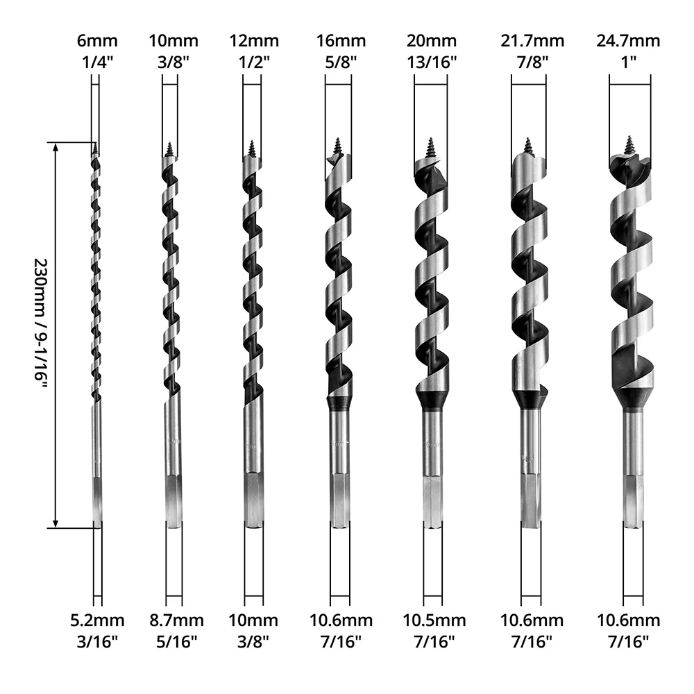 custom Auger Drill Bit  9