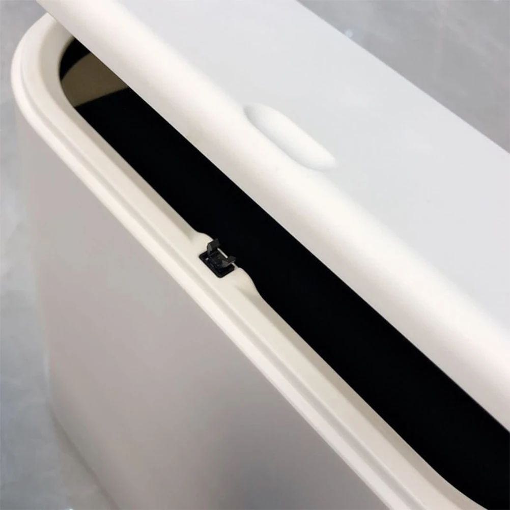 

40pcs Trash Can Accessories Black White Clips Buckles Resistant Universal Kitchen Facilities Suitable VariousTrash