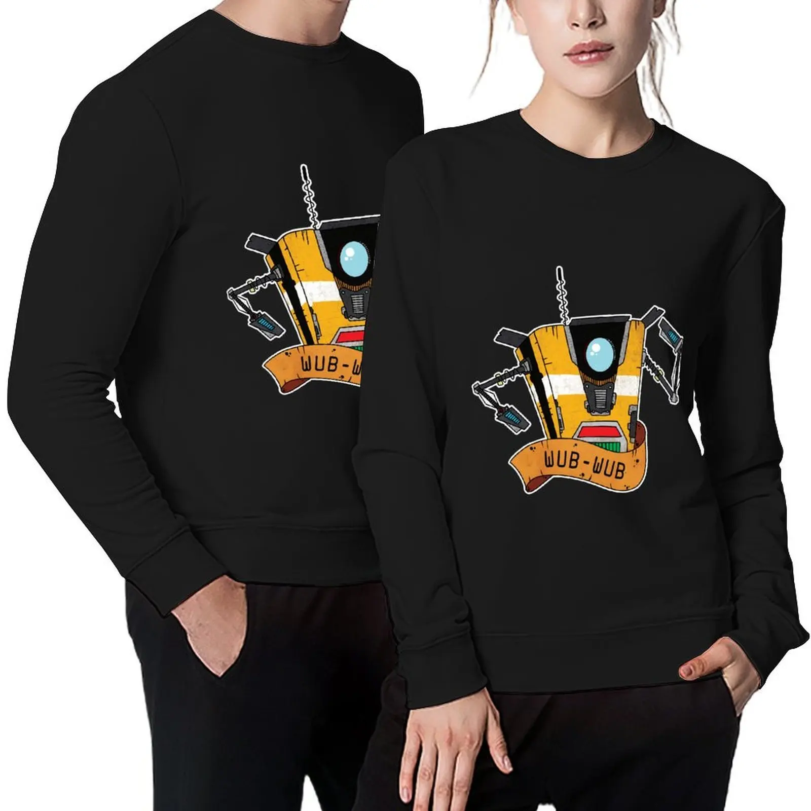 

Wub Wub Pullover mens clothes korean style clothes mens clothing graphic t shirts men new sweatshirts