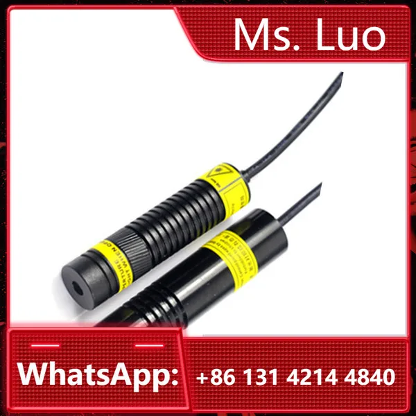 520nm Green Dot Light Module 50mW 16x16mm Through Hole Mounting for Visual Detection and DOE Applications