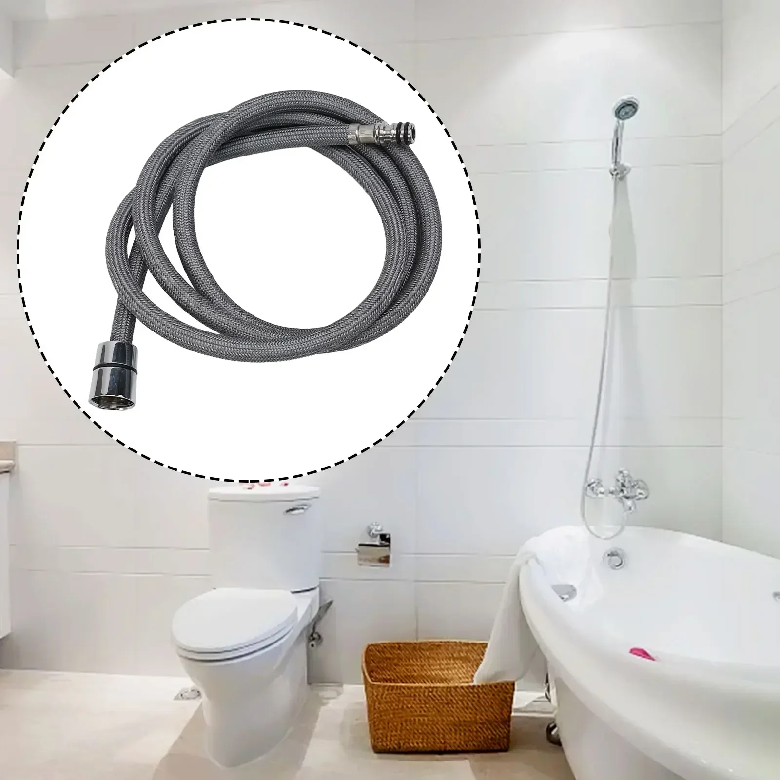 Durable Faucet Hose Compatible With For Hansgrohe Allegro Cento Decor Focus Metro Metris And Other Series 59 Inch Length