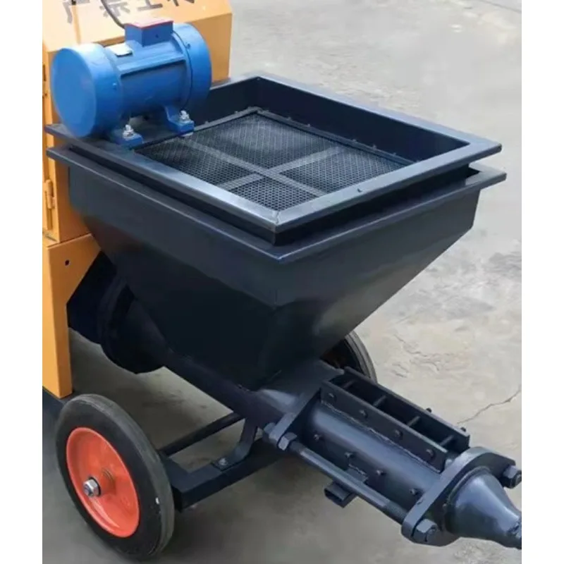Lightweight Concrete Sprayer Machine Mortar Spray Insulation Grouting Injection Core Motor Component 6.5/8KW 90L/MIN