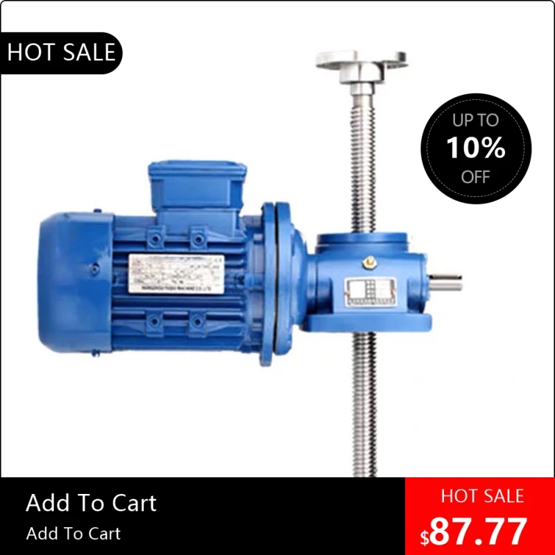 

Электрический вертикальный подъемник 98, высокая точность, 1 т/2,5 т, винт с червячной передачей, регулировка небольшой платформы для Indus 19