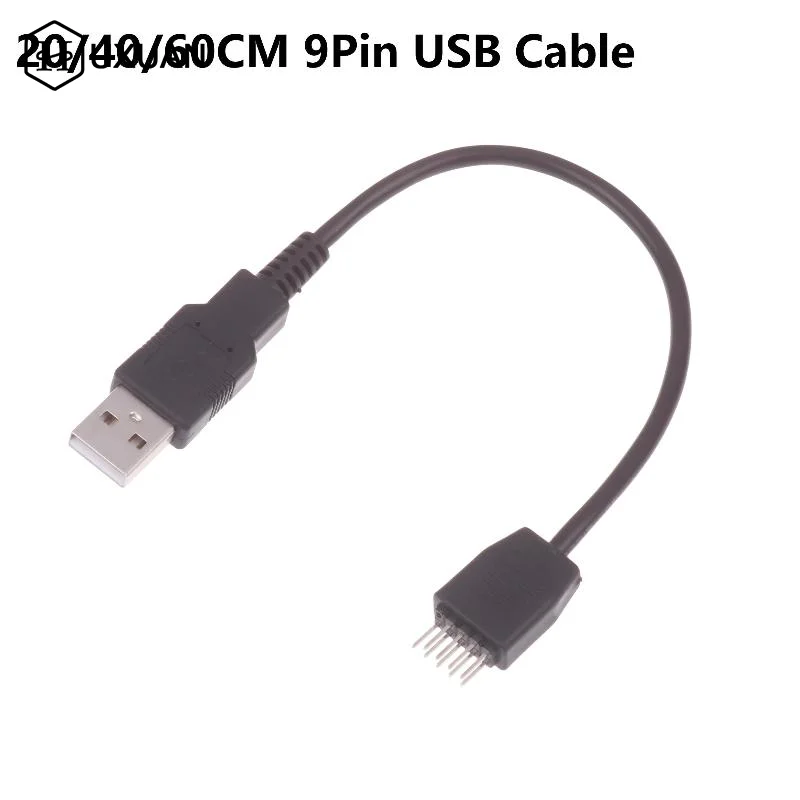 USB A to 9 Pin Header Cable Bluetooth Module Inside for Desktop Motherboard Wireless Connectivity and Communication