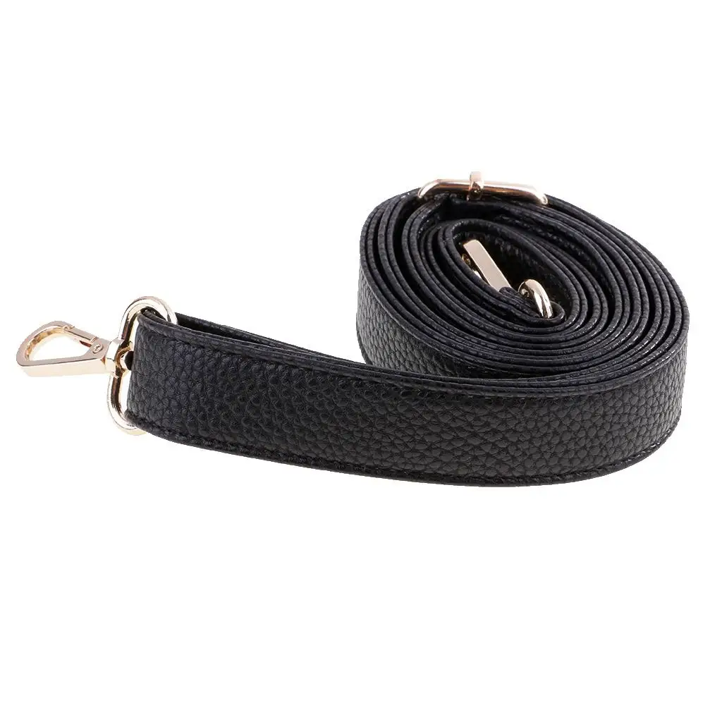 Handbag Strap Replacement Adjustable PU Leather Shoulder Bag Strap Durable Comfortable DIY Purse Making for Tote and Satchel