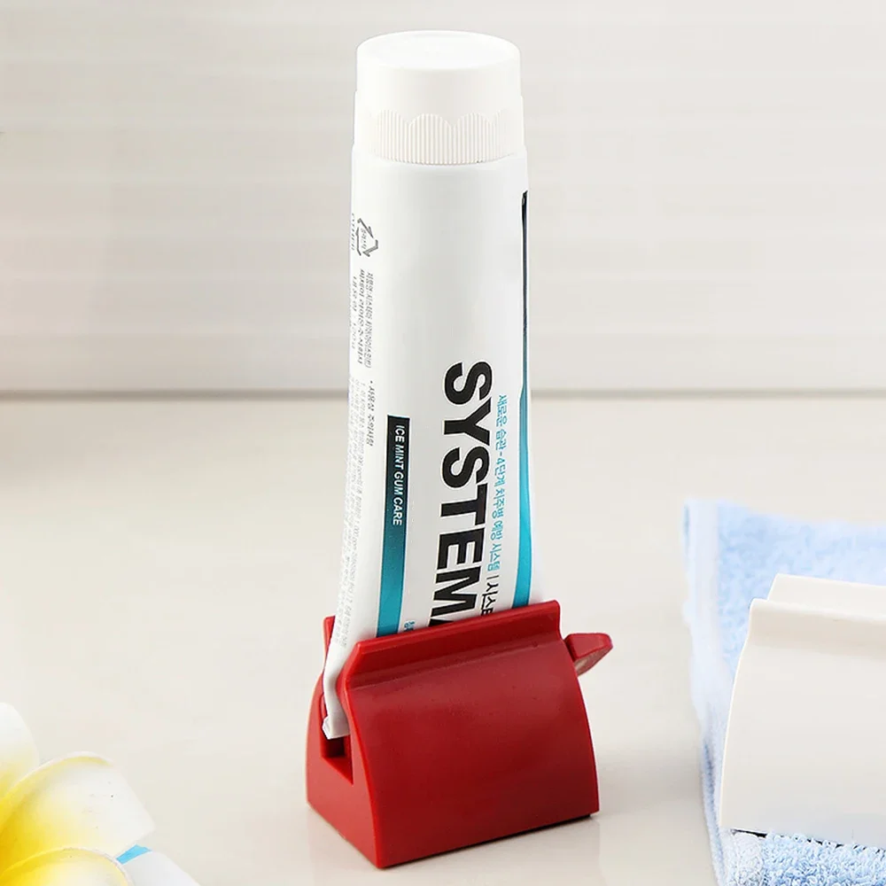 Distributeur de Presse-Dentifrice avec 2 Tubes Roulants, Support de Siège, Rouleau, Accessoires de Haute Qualité
