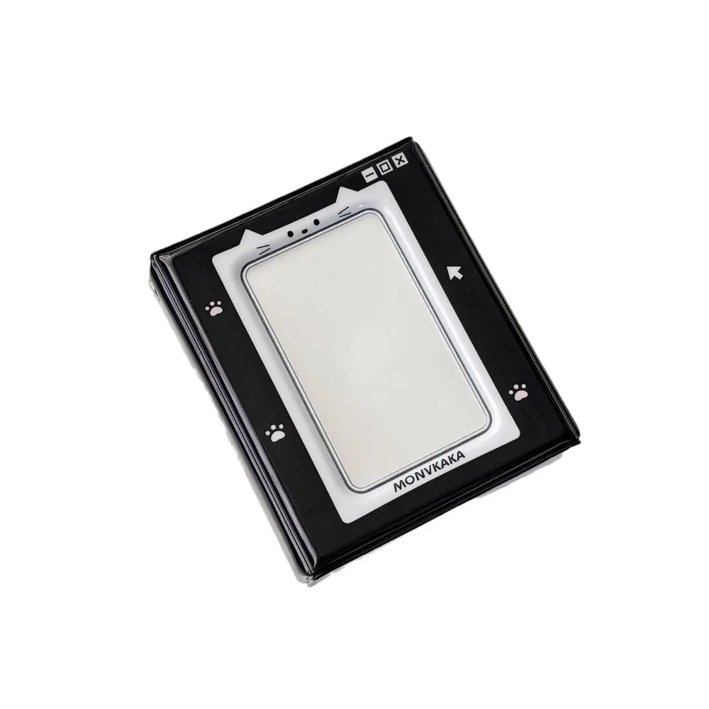 Koreańska wersja Ins Wind Pixel Cute Cartoon Envelope Card Pack A Grid Card Book Small Card Storage Book Polaroid Photo Album