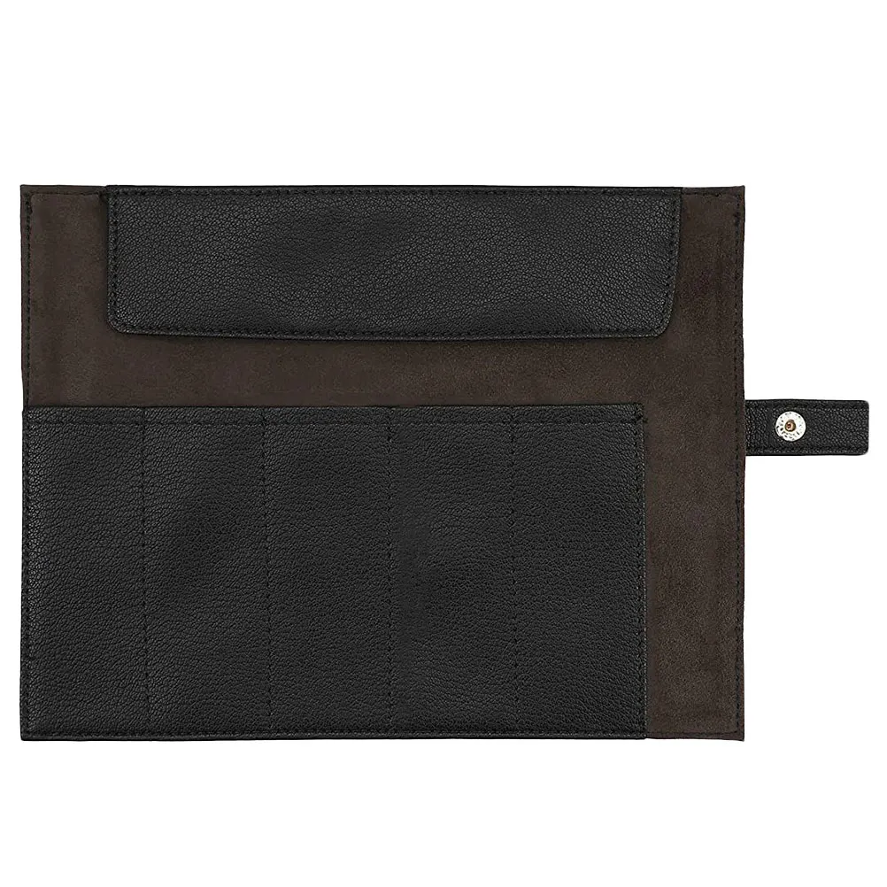 

Travel Watch Roll Storage Bag Wooden Box Organizer Organiser Portable Case Band Pouch Keeper Stand for Watches