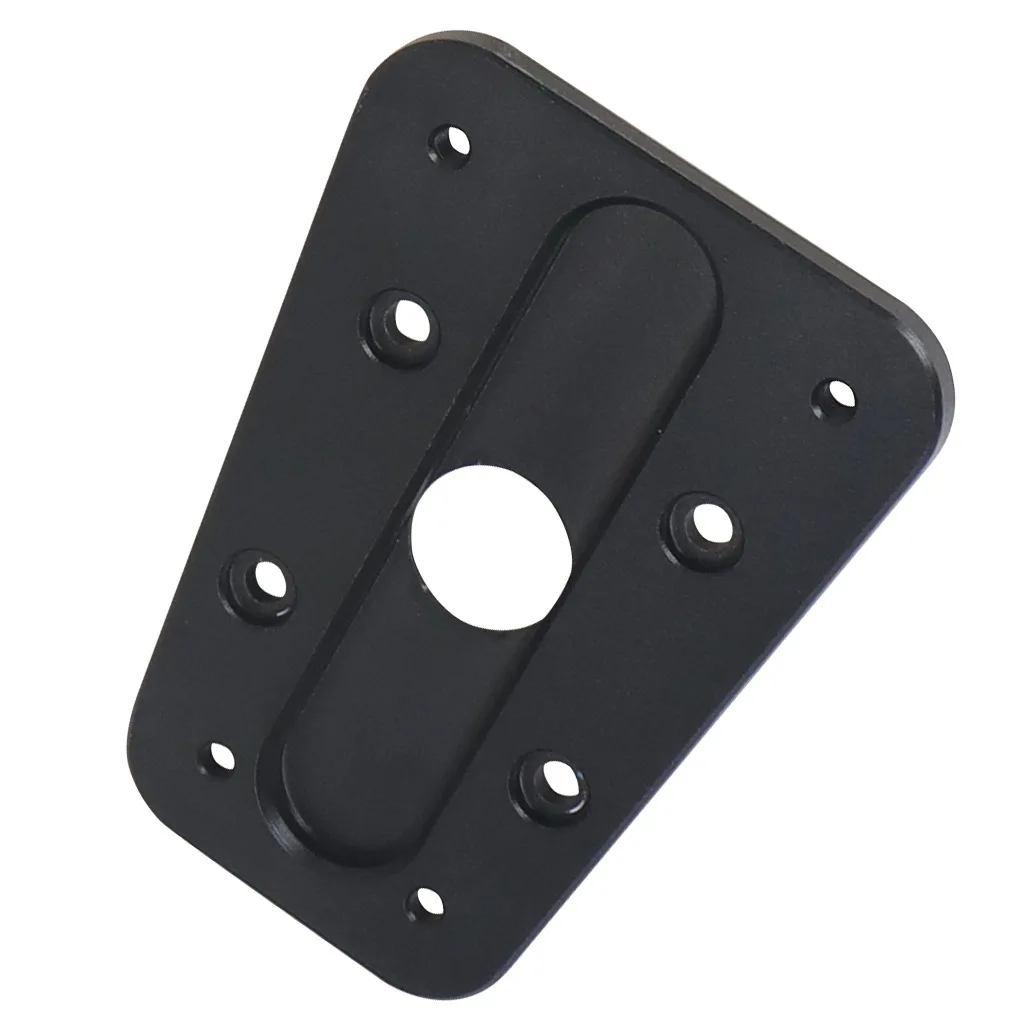 Suitable for F550 six-axis drone tripod installation conversion seat, aluminum alloy material, two pieces, black