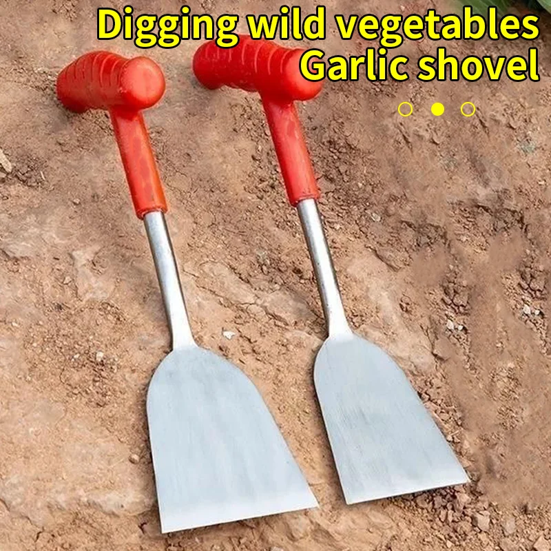 Multifunctioneel tuingereedschap, schep voor wilde groenten, zeeplanten, bloemen, verdikte ijzeren schoffel voor wieden