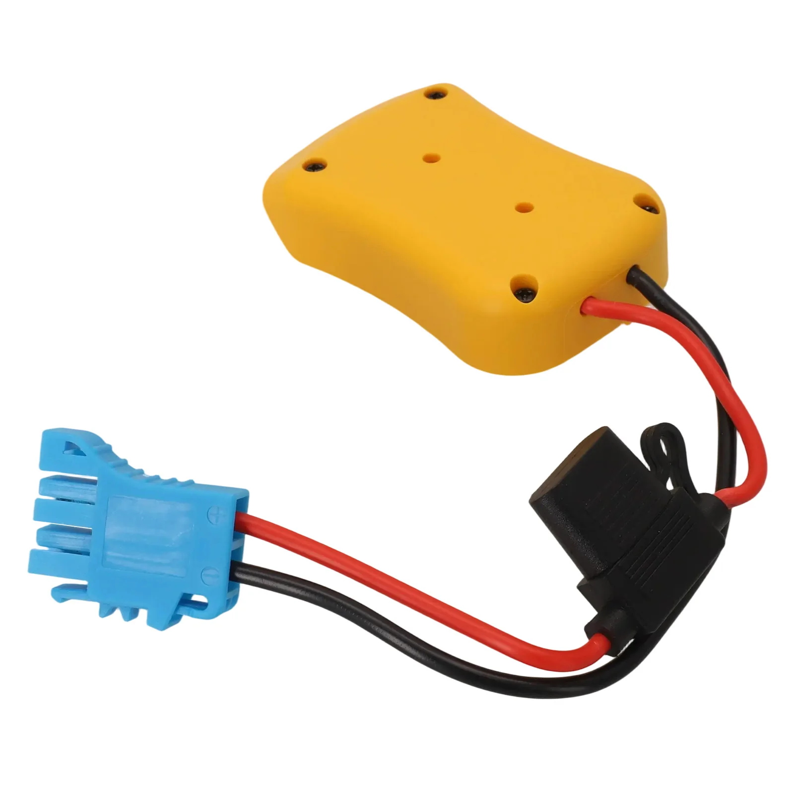 

12AWG Wire Drywall Anchors Easy To Install For Lithium Batteries Fuse Holder Included Battery Adapter For Riding Toys