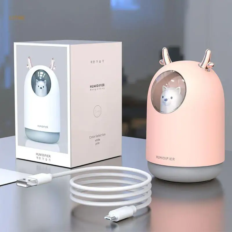 Mini Luchtbevochtiger Essentiële Olie Diffuser Zuivering Aromatherapie Diffuser