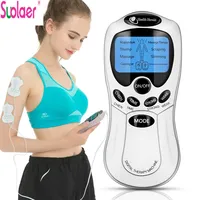 Dropshipping Single Output Tens Unit Electronic Therapy Body Neck Massager Pulse Meridian Machine Muscle Stimulator Health Care