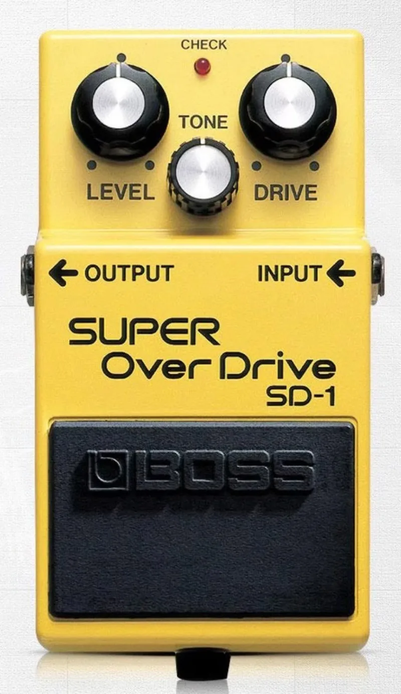 SD-1 Monoblock Effector Metal Classic High Gain Overload Electric Guitar Effector