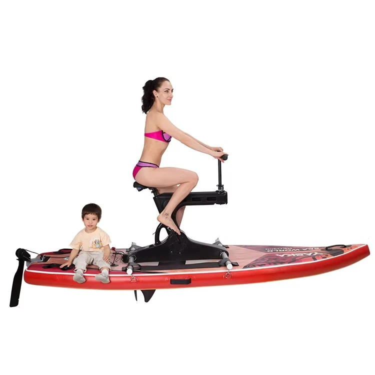 

2024 New Collection Water Sports Equipment Inflatable Water Bicycle Floating Bike for Sale Pedal Dinghy Pedal Boat