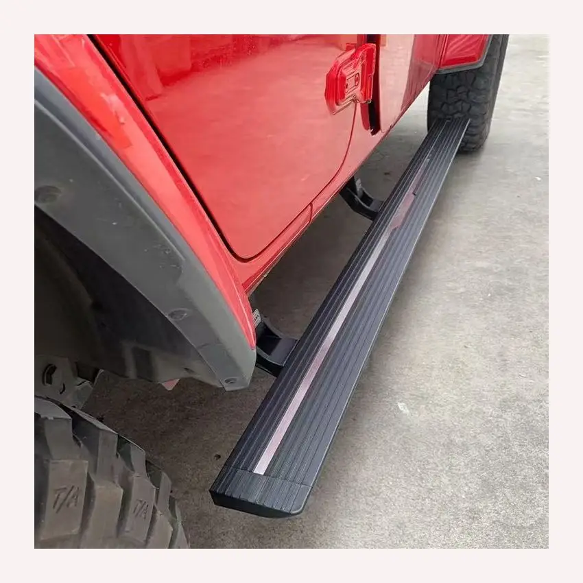 

Wholesale Electric Pedal For 4 Doors Automatic Electric Power Side Step Running Board For Jeep Wrangler JL 2018+ JL1048 LantSun