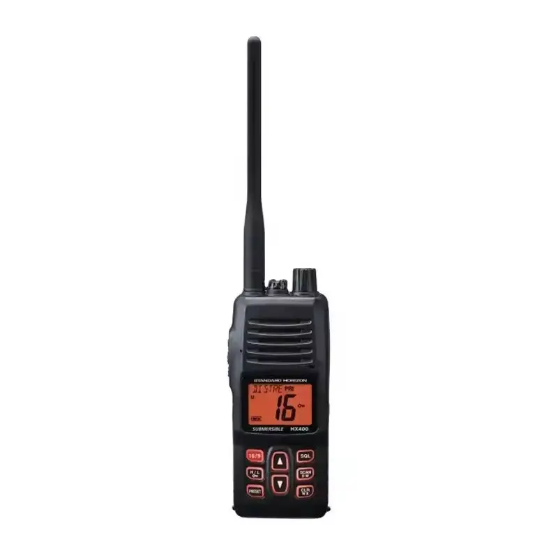 YAESU Standard Horizon Walkie Talkie HX400IS HX-400IS Public Safety Marine Waterproof With NOAA Weather Channel 5W 2Way Radio