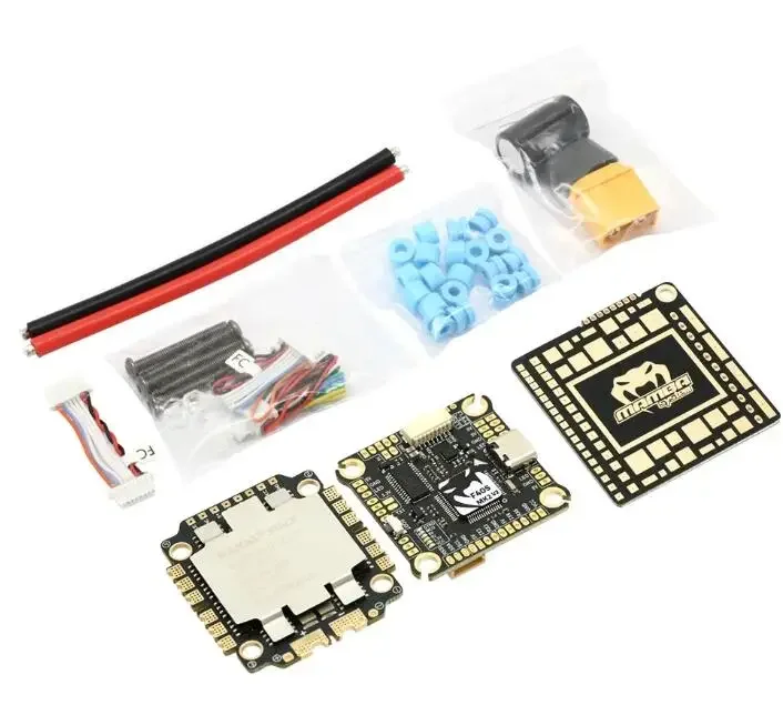 VoltSDiatone Mamba F405 MK2 V2 Stack 55A 4-in-1 ESC Stack F55_BLS F4 F405MK2 Flight Controller + 55A X4 DSHOT600 Speed Control 3