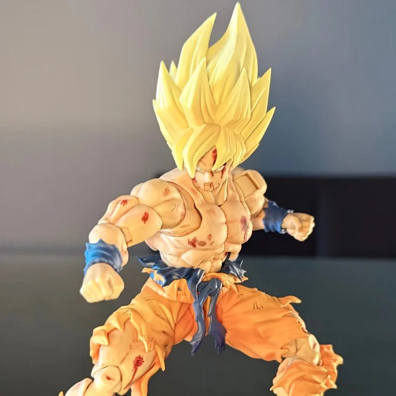 

Shf Dragon Ball Z Son Goku Легендарная фигурка ПВХ Подвижная коллекция Аниме 17 см Супер Сайян Какаротто Фигурка Модель игрушки