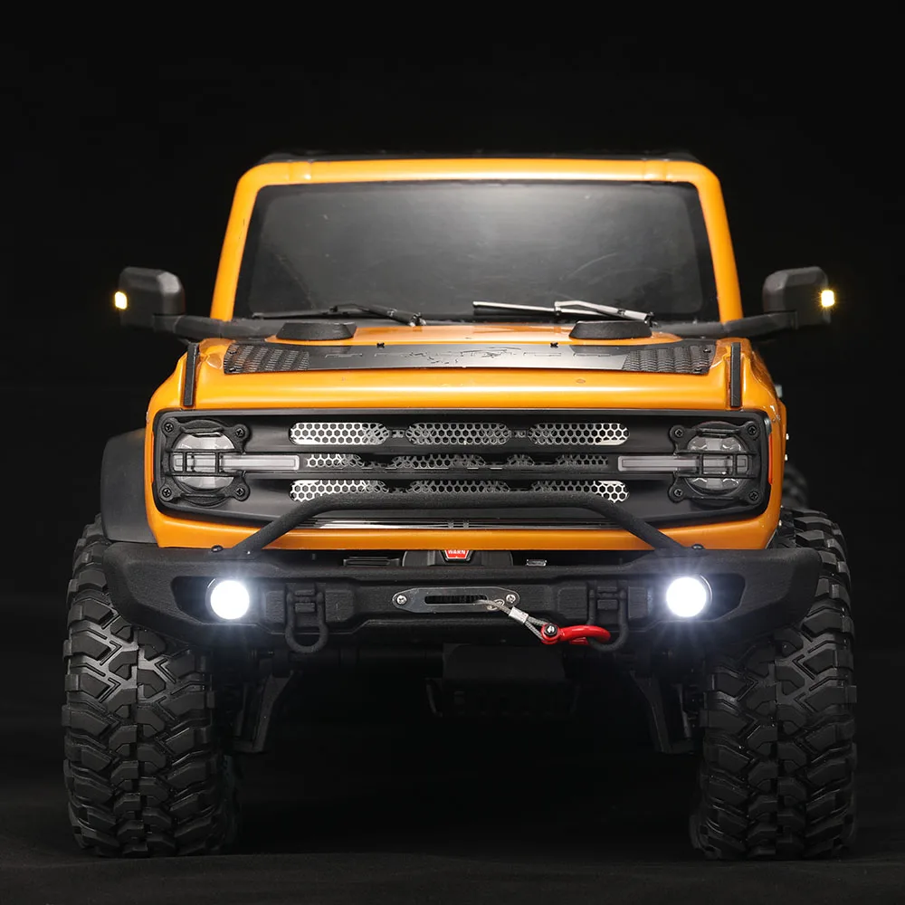 Front Bumper for 1/10 RC Crawler Car Traxxas AXIAL SCX10 JEEP TRX4 BRONCO Diy Parts