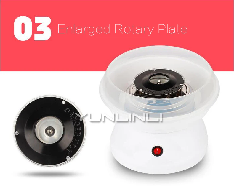 ミニ電気綿菓子メーカー,家庭用キャンディーフロスマシン,小型,220V