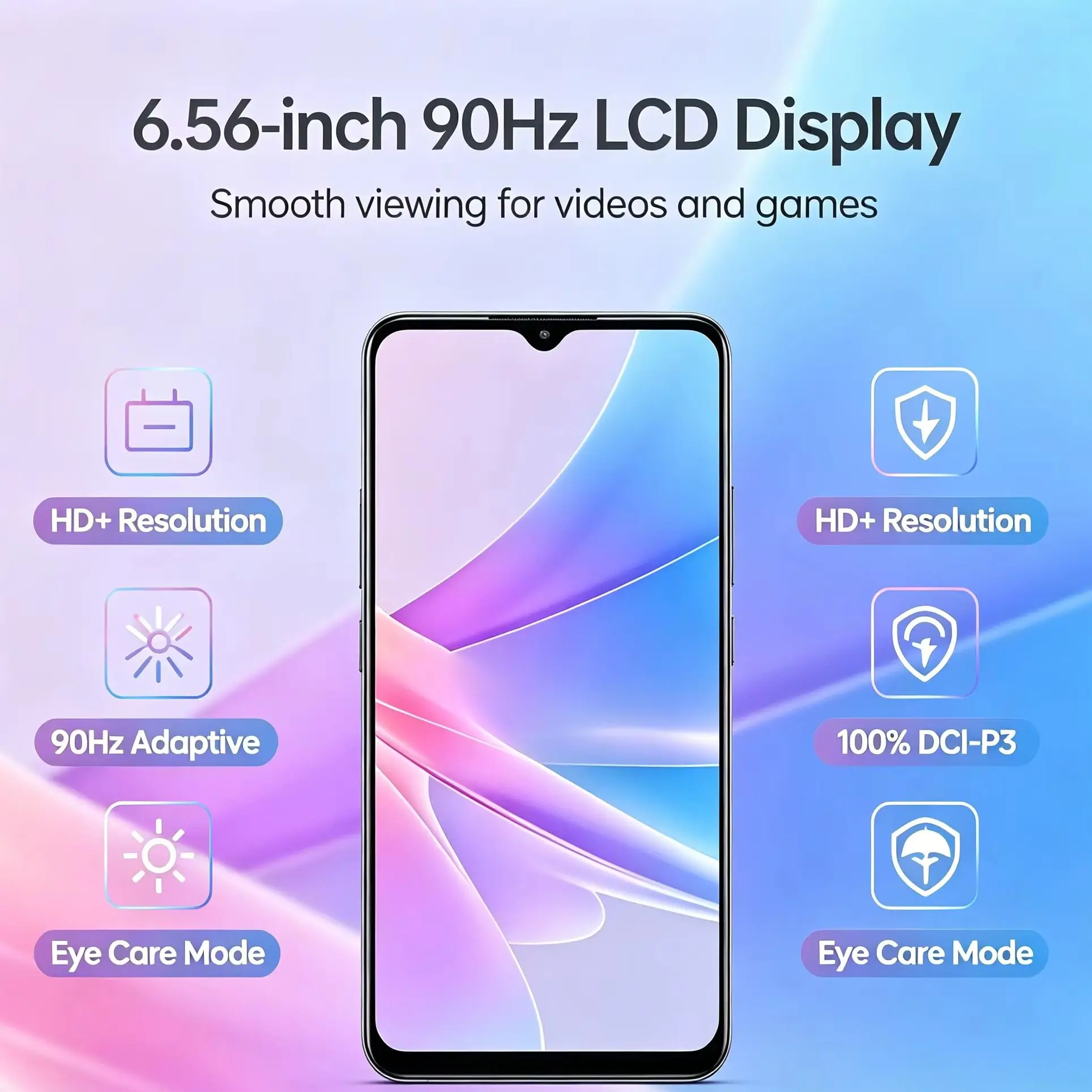 New 2026 OPPO A78 Official Authentic Smartphone Model A78 6 GB RAM 128 GB ROM Unlocked Dual SIM 6.5' FHD+ Helio G99 Gaming