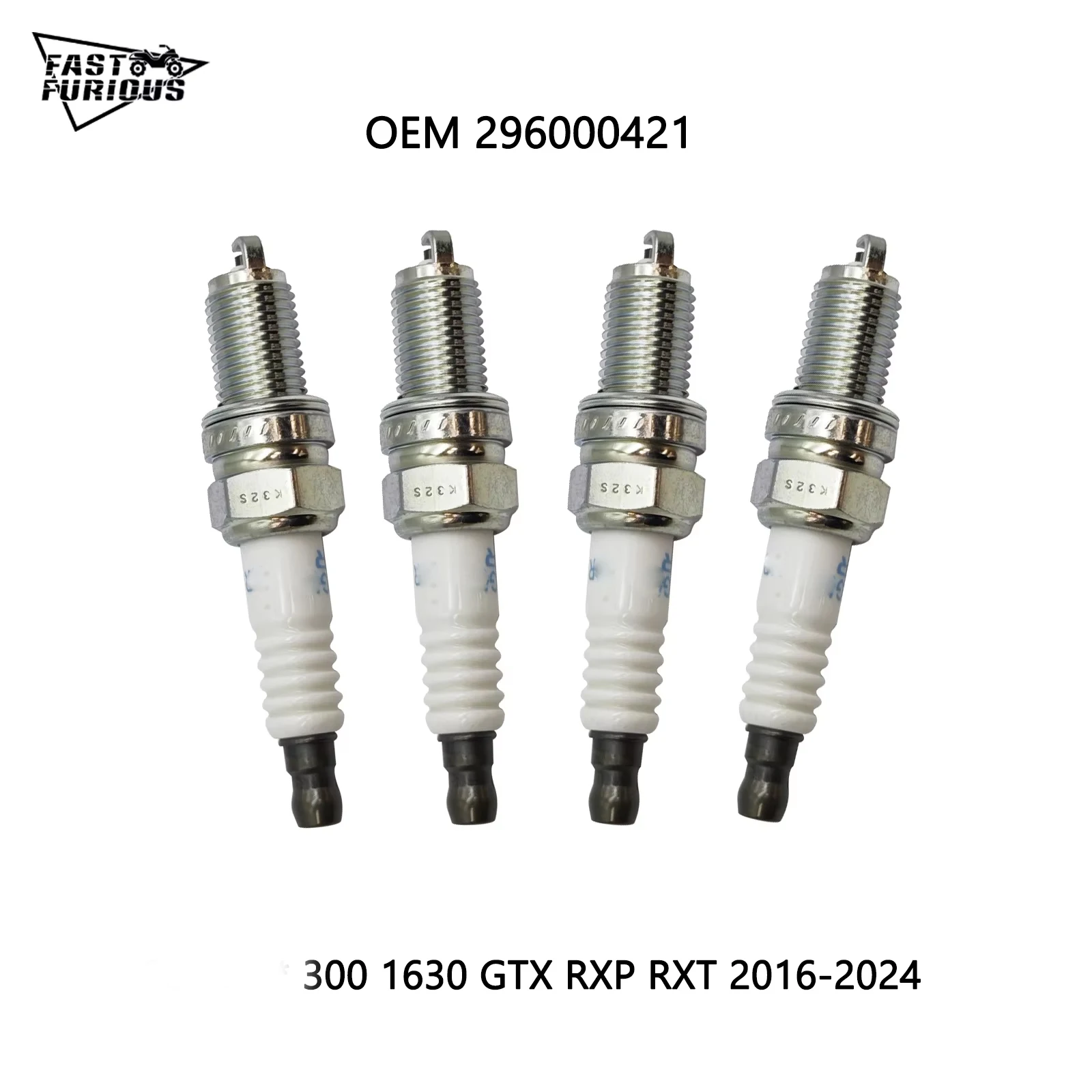Spark Plugs KR9E-G for Se-aDo* GTX 300 RXP-X RXT-X 296000407 420297947 296000421 2016-2024