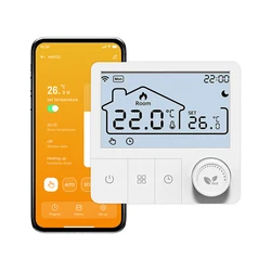 Smart Home Tuya Wifi Thermostat Boiler Battery-powered Thermoregulator For Gas Boiler Smart Life Work With Alexa Google Home