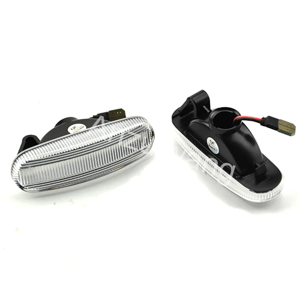 2Pcs For Fiat Panda 169 Grande Punto Inkl. Evo Doblo Fiorino Linea Idea Dynamic LED Side Marker Light Repeater Lamp