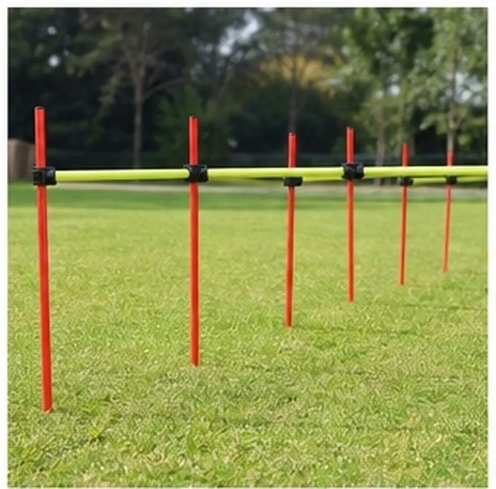 5Pcs Agility Pole Swivel Clips Reusable Soccer Rod Buckle Basketball Training Marker Sign Sports Equipment