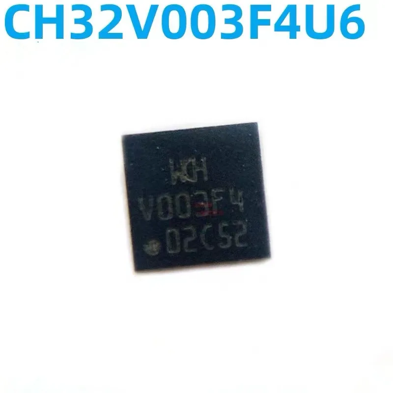 50Pcs/Lot 100% New CH32V003 CH32V003J4M6 CH32V003A4M6 CH32V003F4P6 CH32V003F4U6 Industrial-grade MCU System Frequency 48MHz