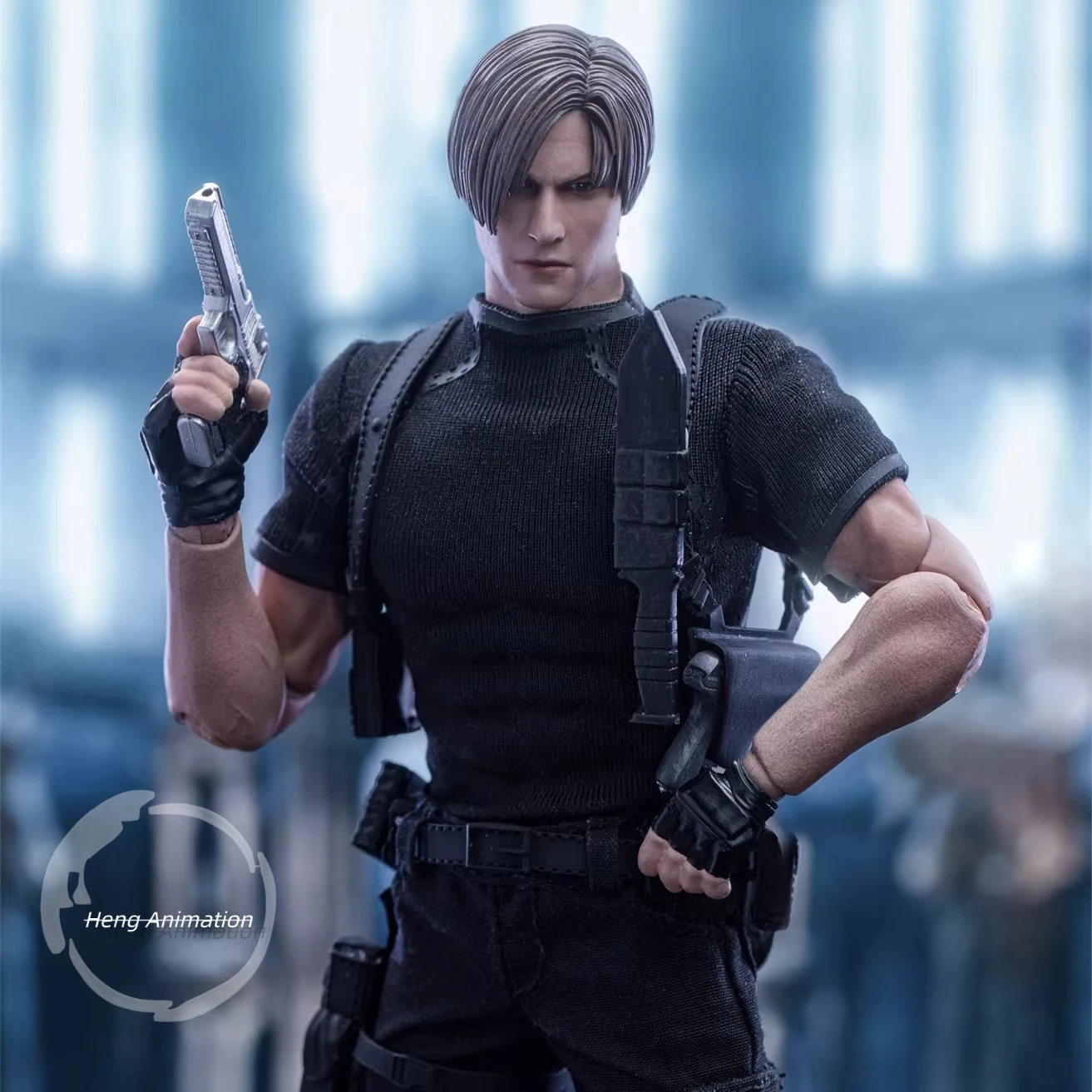 

Ready Stock Bio-Warrior OG Li Sanguang Zombie War Lyon 1/12 Scale Plain Clothes Articulated Action Figure Trend Anime