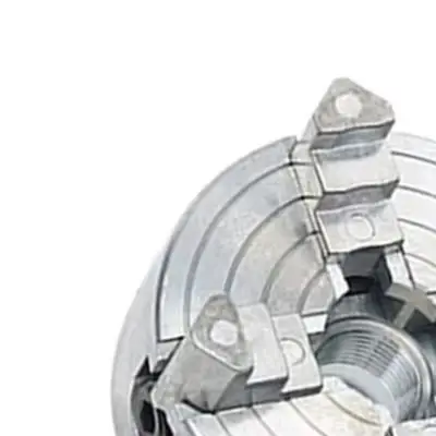 Home Hobby Workshop Four-jaw Chuck Manual Chuck for lathe Accessory X1 Thread Spindle Hardened Critical Components