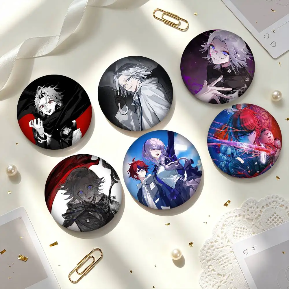 T-The Hundred Line Game  25mm 32mm 44mm 58mm 75mm Brooches Badges Pins for Accessories Gift