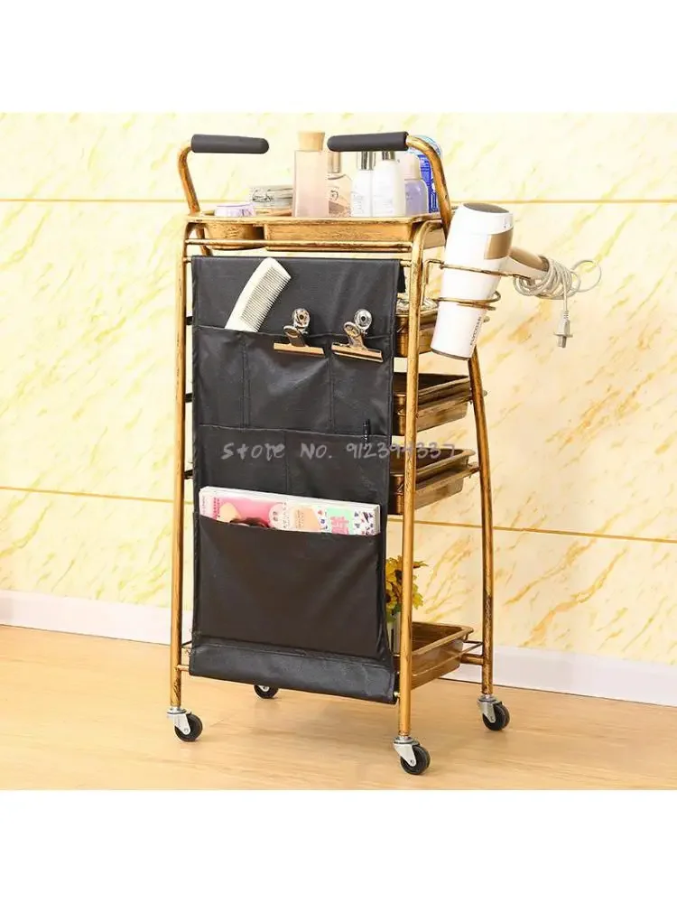 Carrinho de cabeleireiro, Cabeleireiro, Barber Tool Trolley, Carrinho de beleza, Barbearia, Cabeleireiro Bumper Trolley